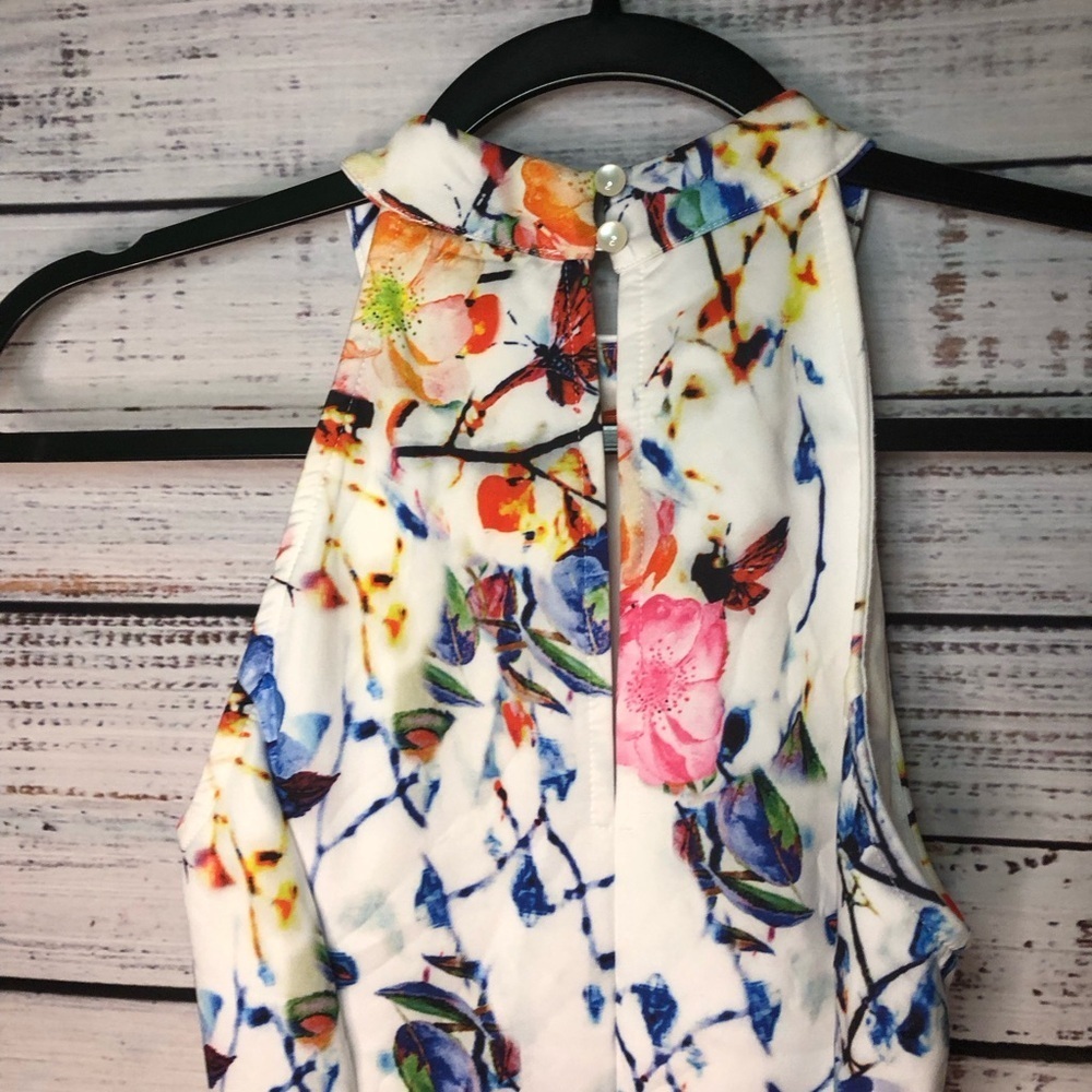 Venus Floral Women's Dress- Multicolor S - Picture 7 of 14